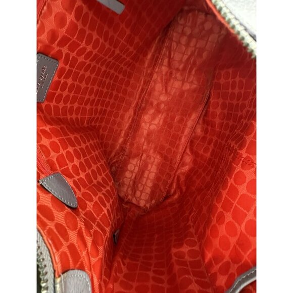 Kate Spade New York Leather Front Pocket Shoulder Handbag Purse Tan - Picture 10 of 11